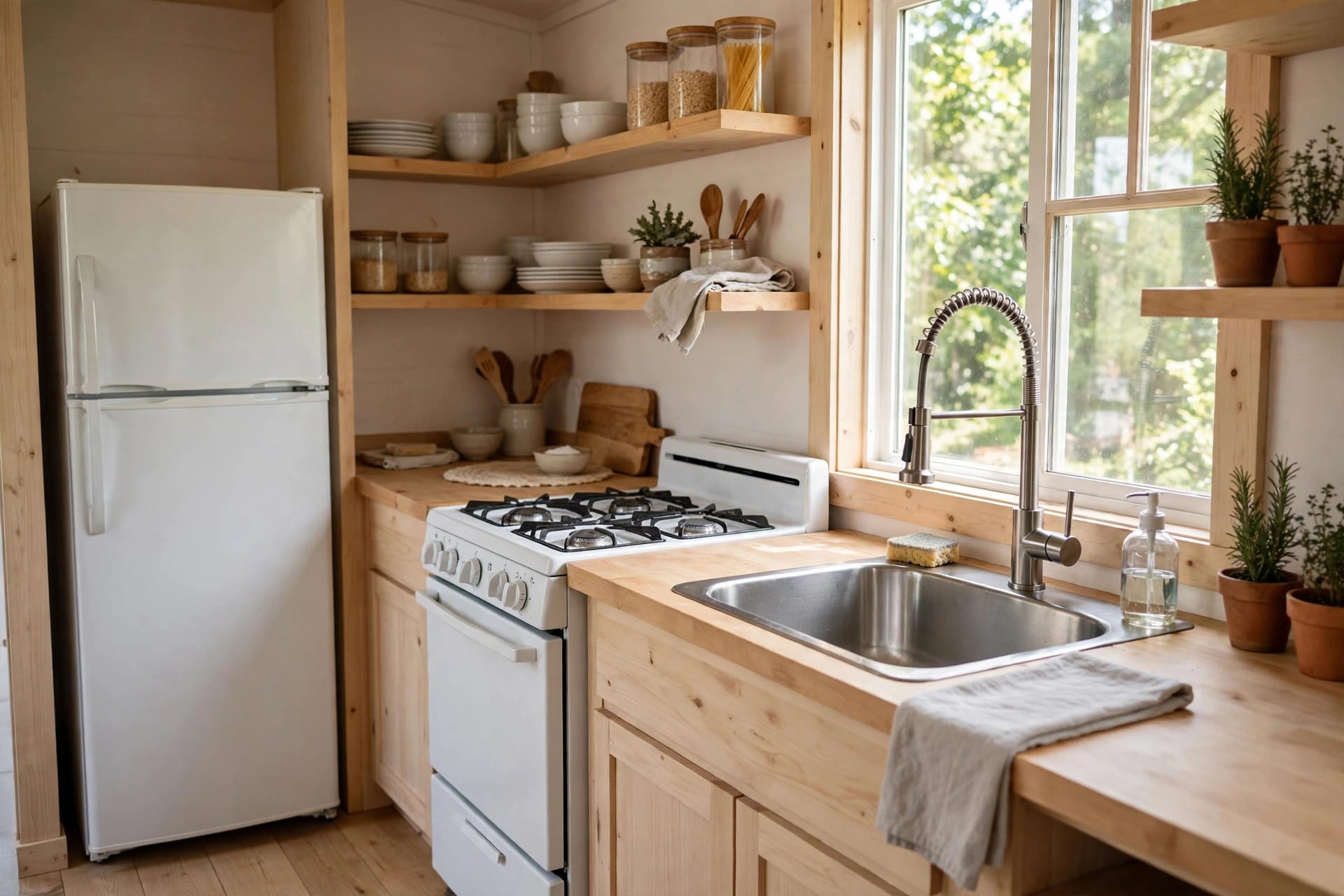Compact Kitchen Appliances for Tiny Houses