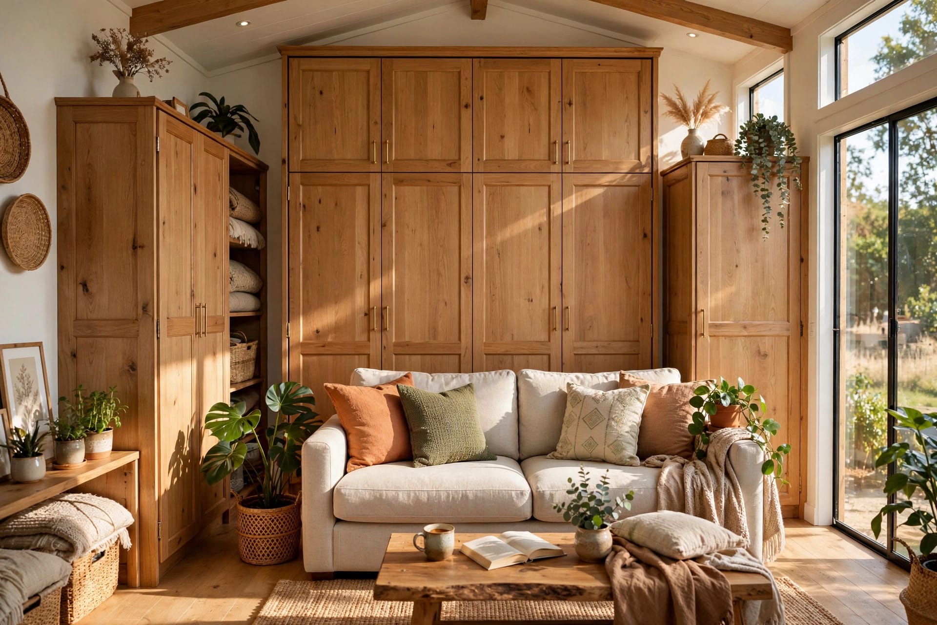 convertible furniture tiny house plans