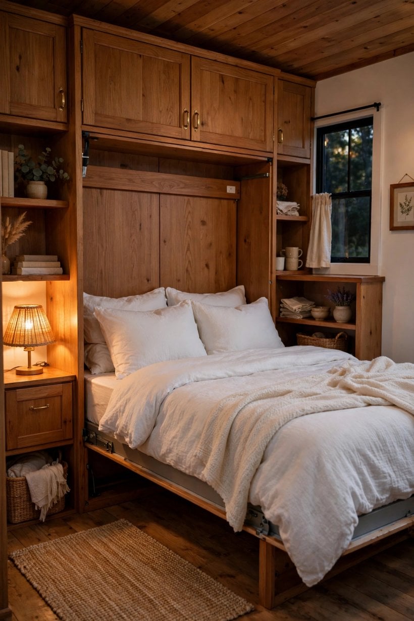 convertible furniture tiny house plans