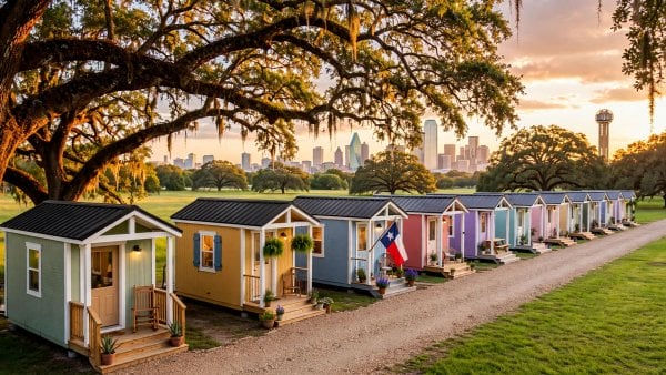 Dallas tiny house community