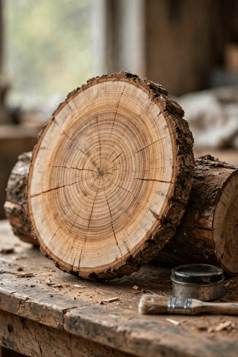 DIY Log Slicing
