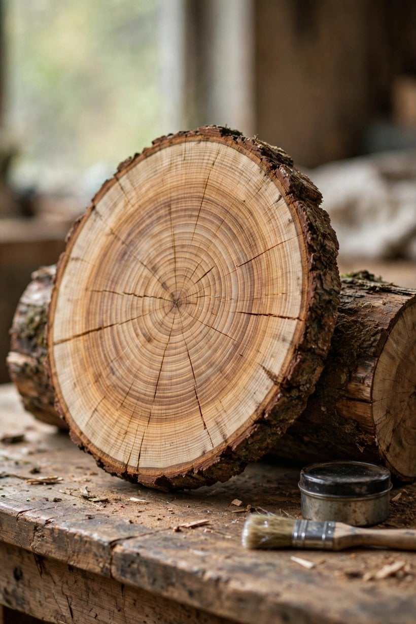 DIY Log Slicing