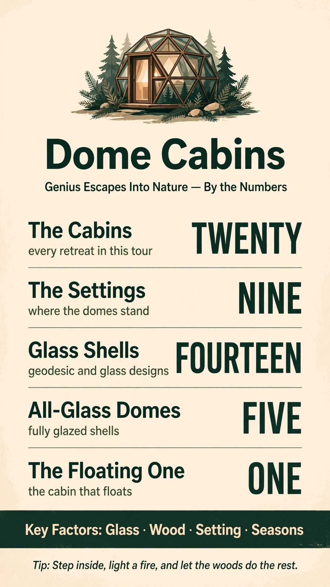 dome cabins