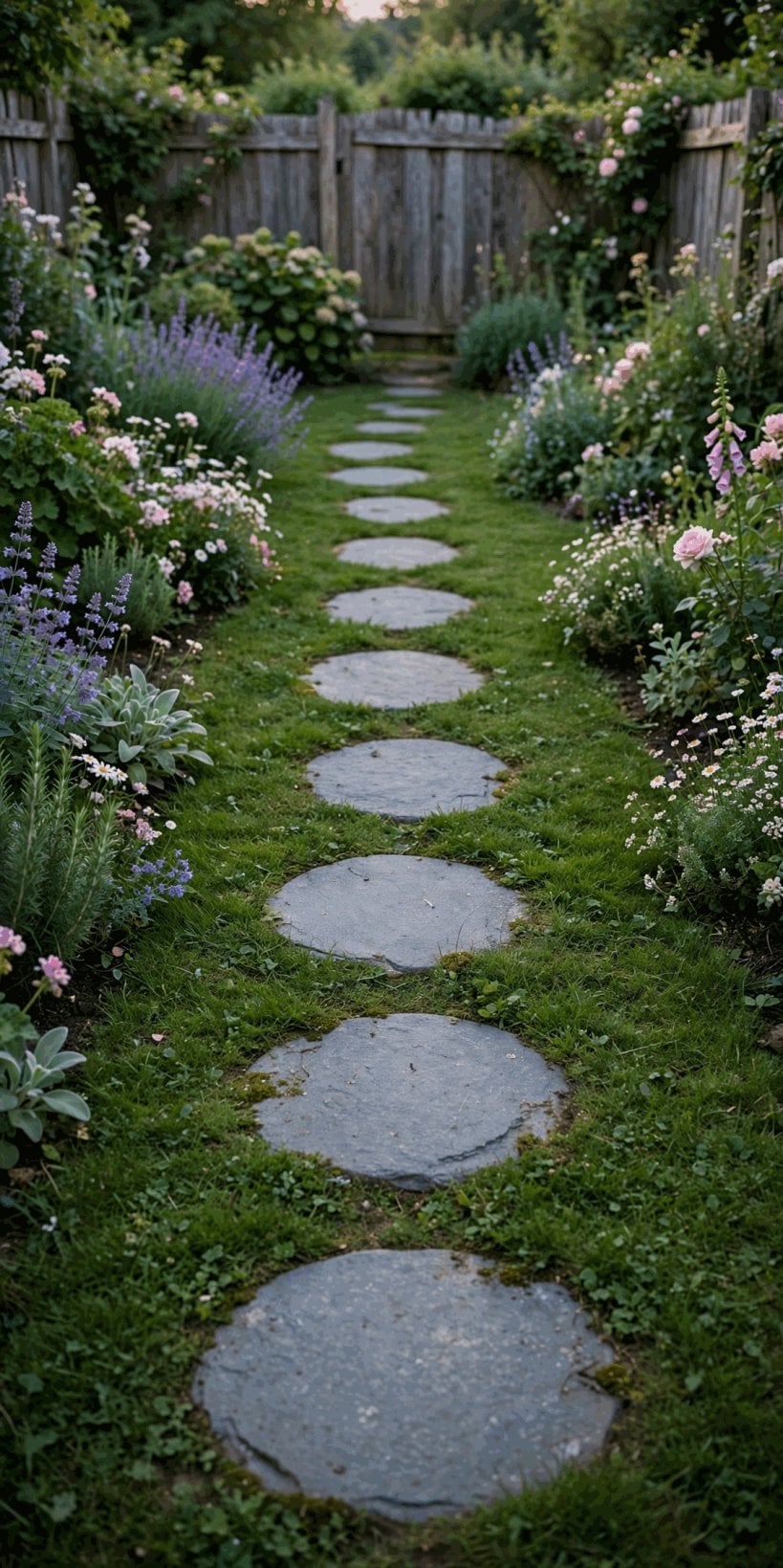 Dry-Stack Stone Path