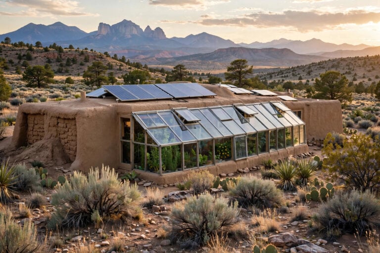 Earthship Homes: Crafting a Self-Sustaining Sanctuary Rooted in Nature Earthship homes