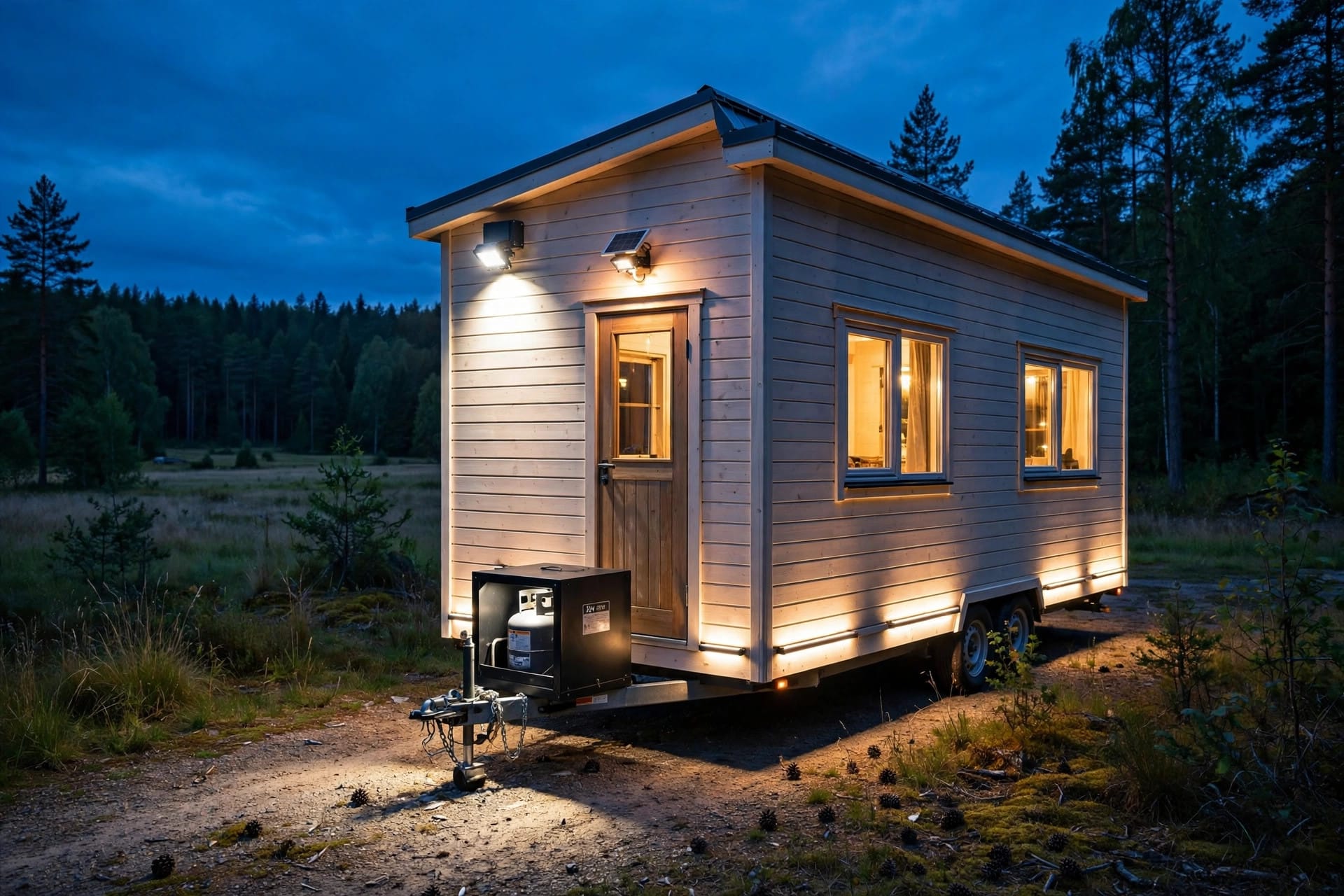 exterior lighting for security