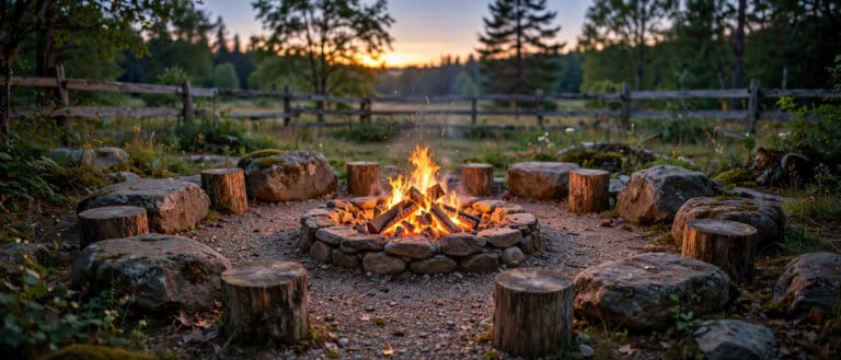 Fire Pit Seating
