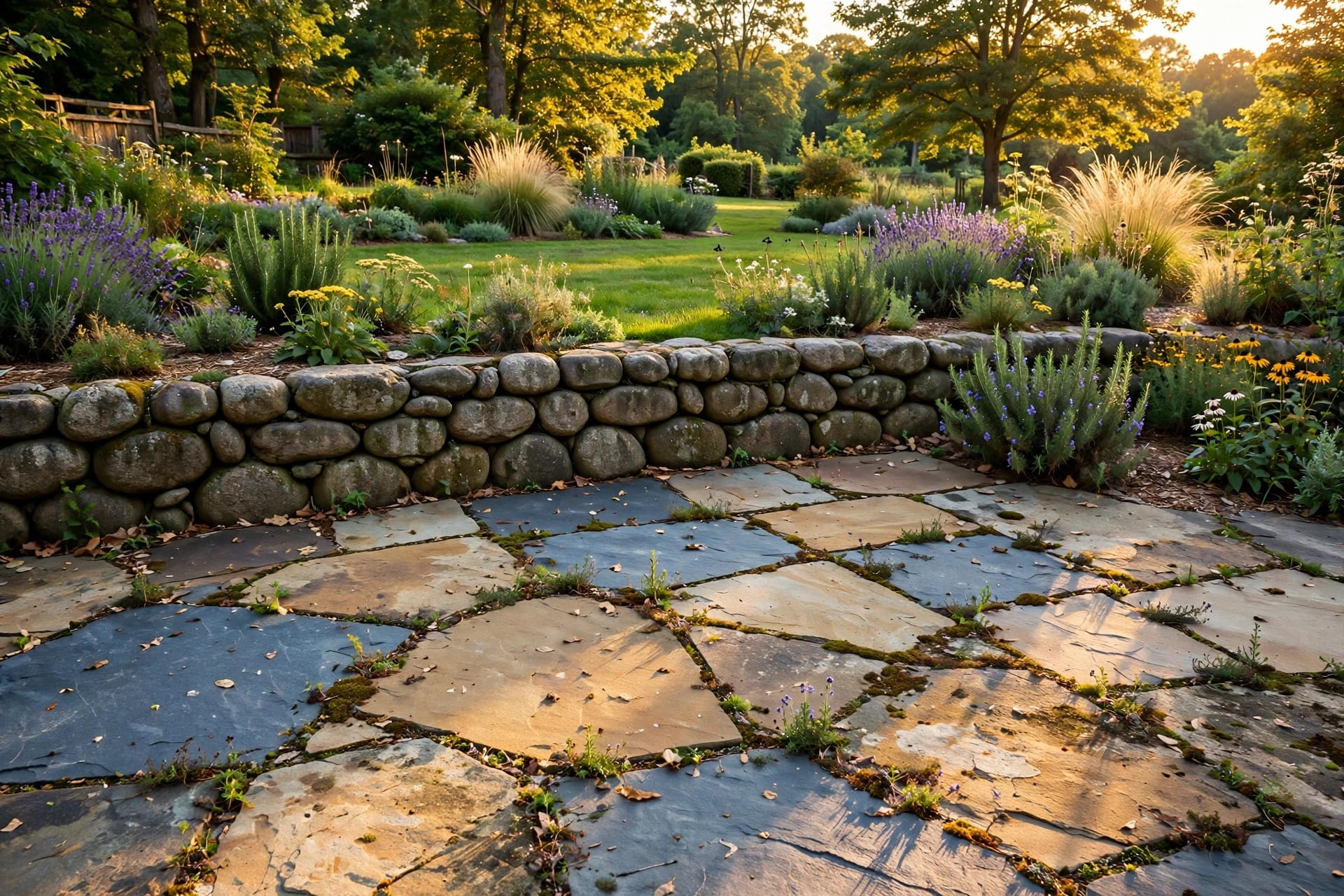 Flagstone vs Fieldstone