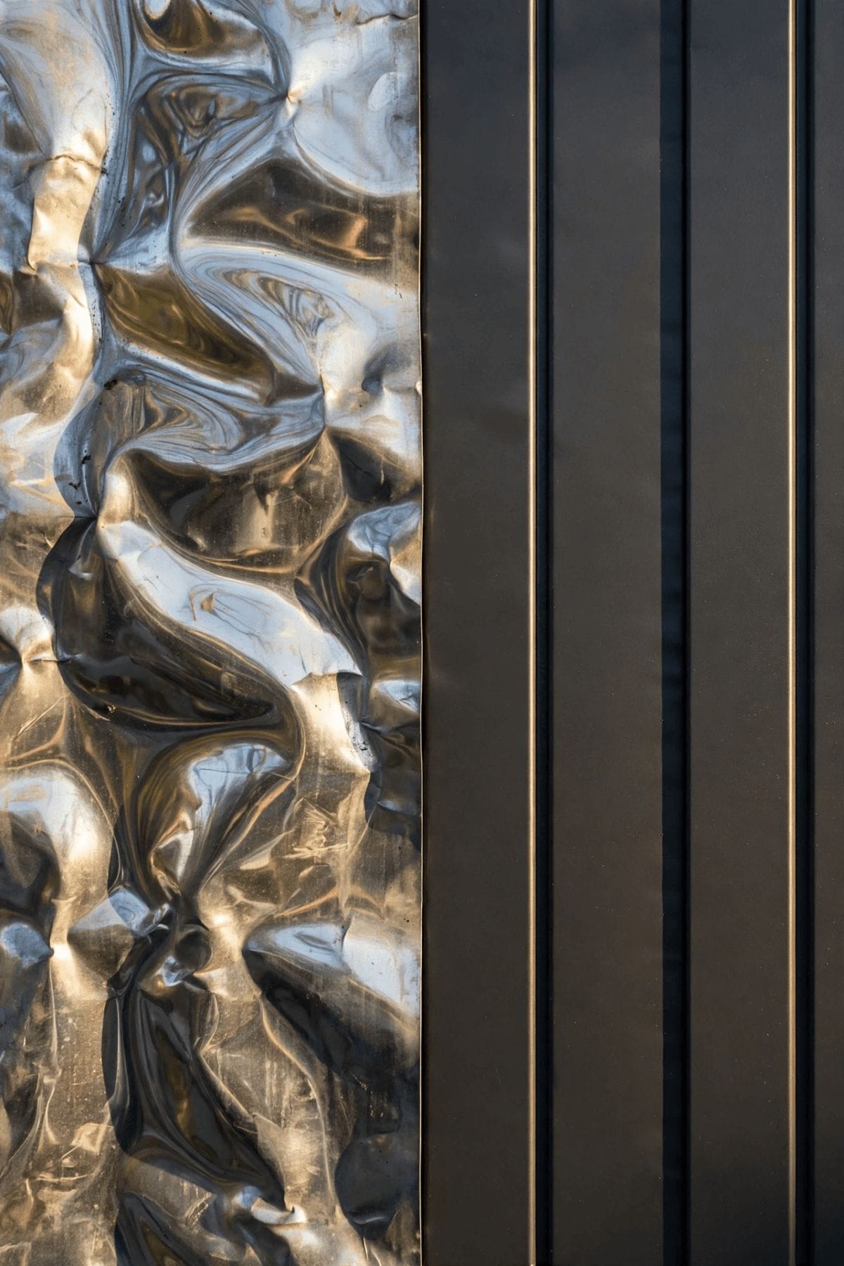 metal siding oil canning