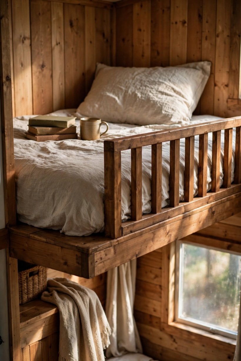 how to frame a tiny house loft