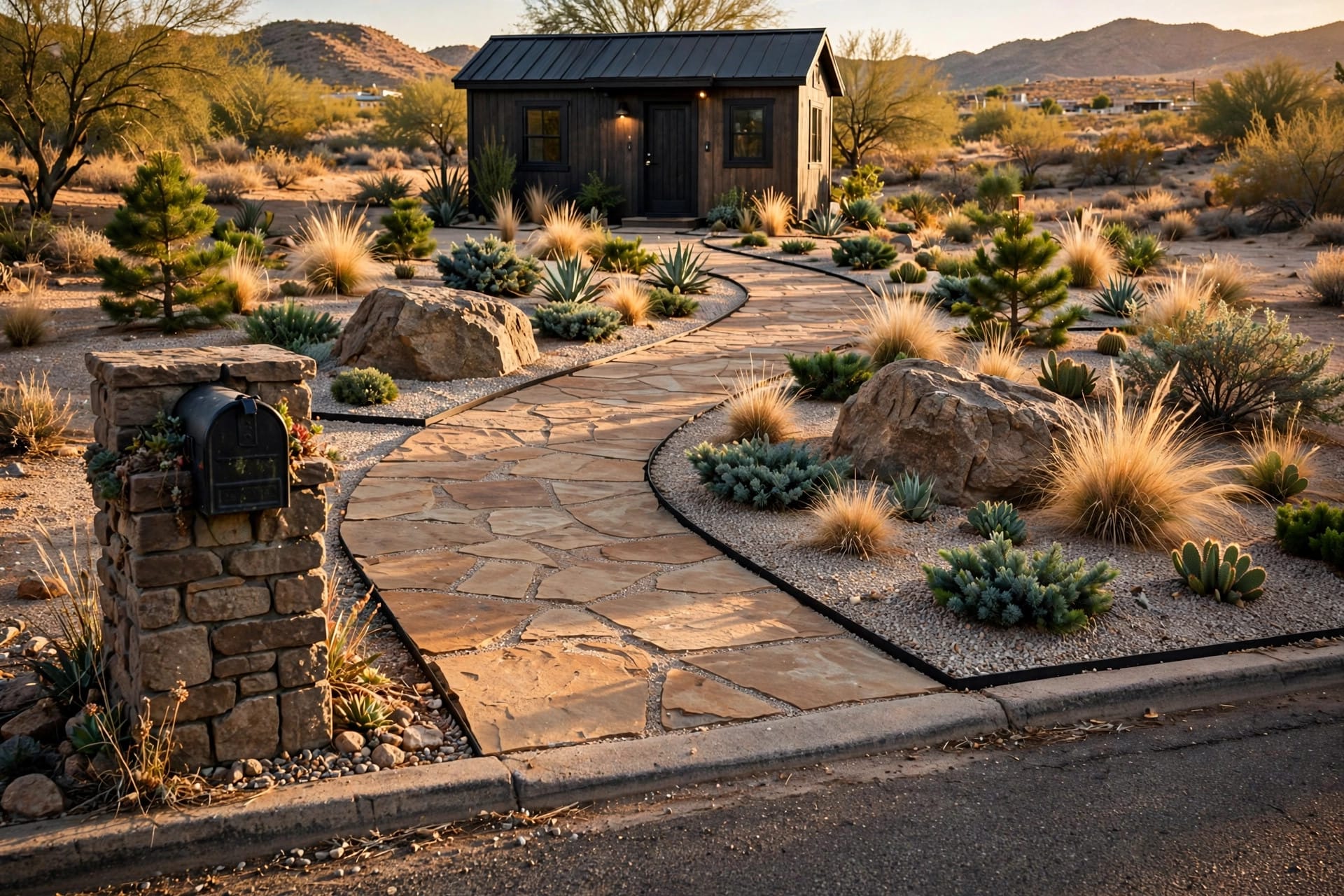 Front Yard Rock Landscaping