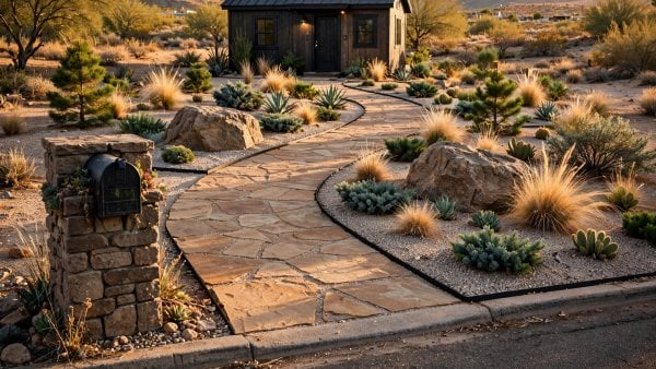 Front Yard Rock Landscaping