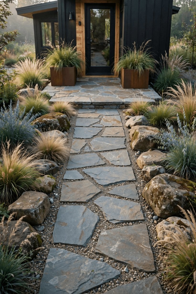 Front Yard Rock Landscaping