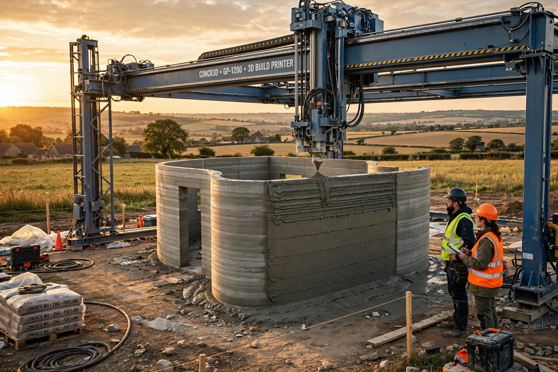 3D Printed Homes