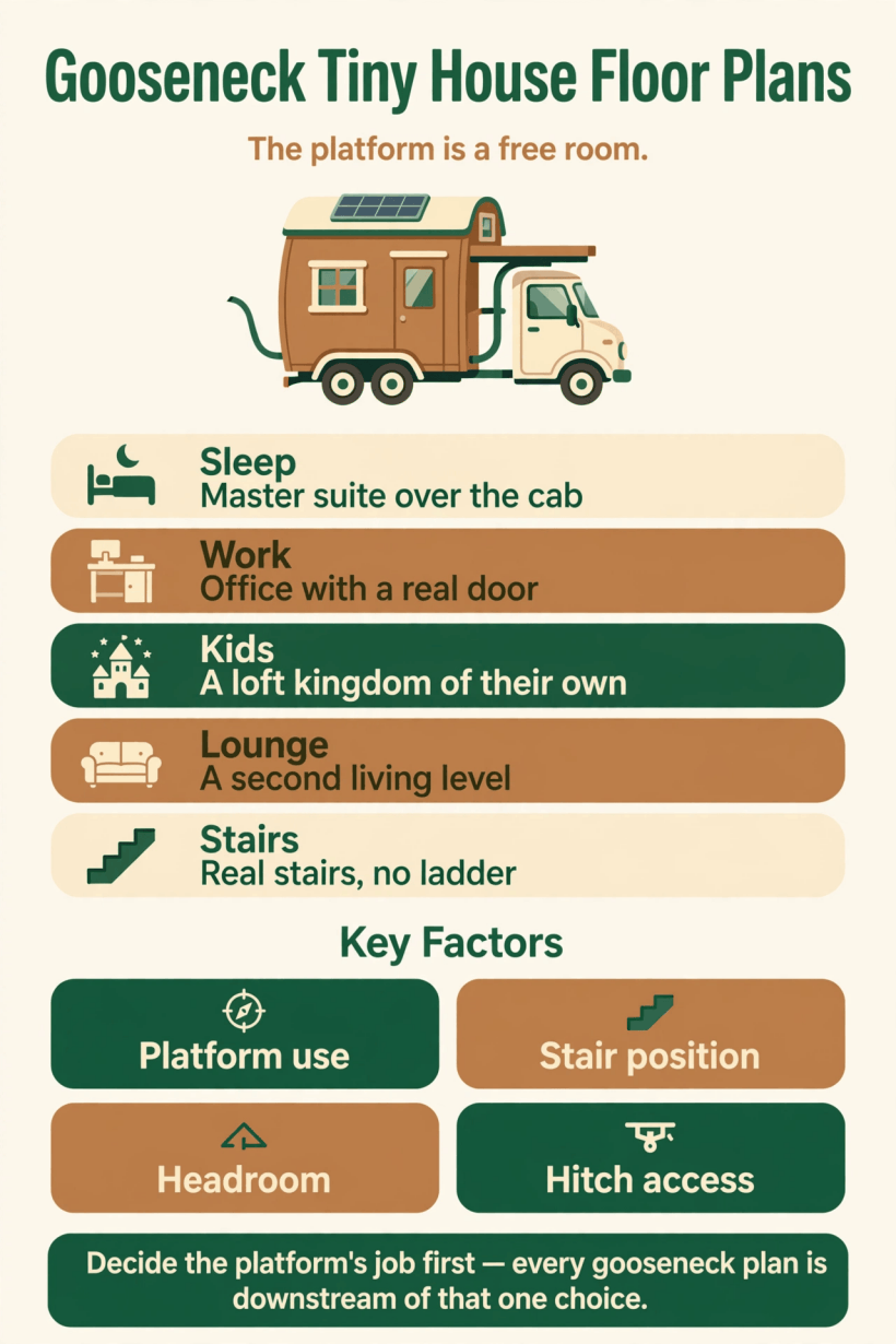 gooseneck tiny house floor plans