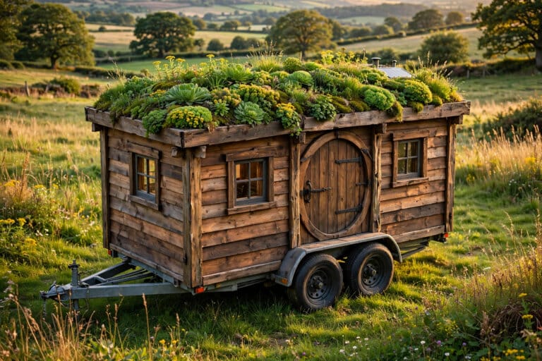 green roofs on tiny houses