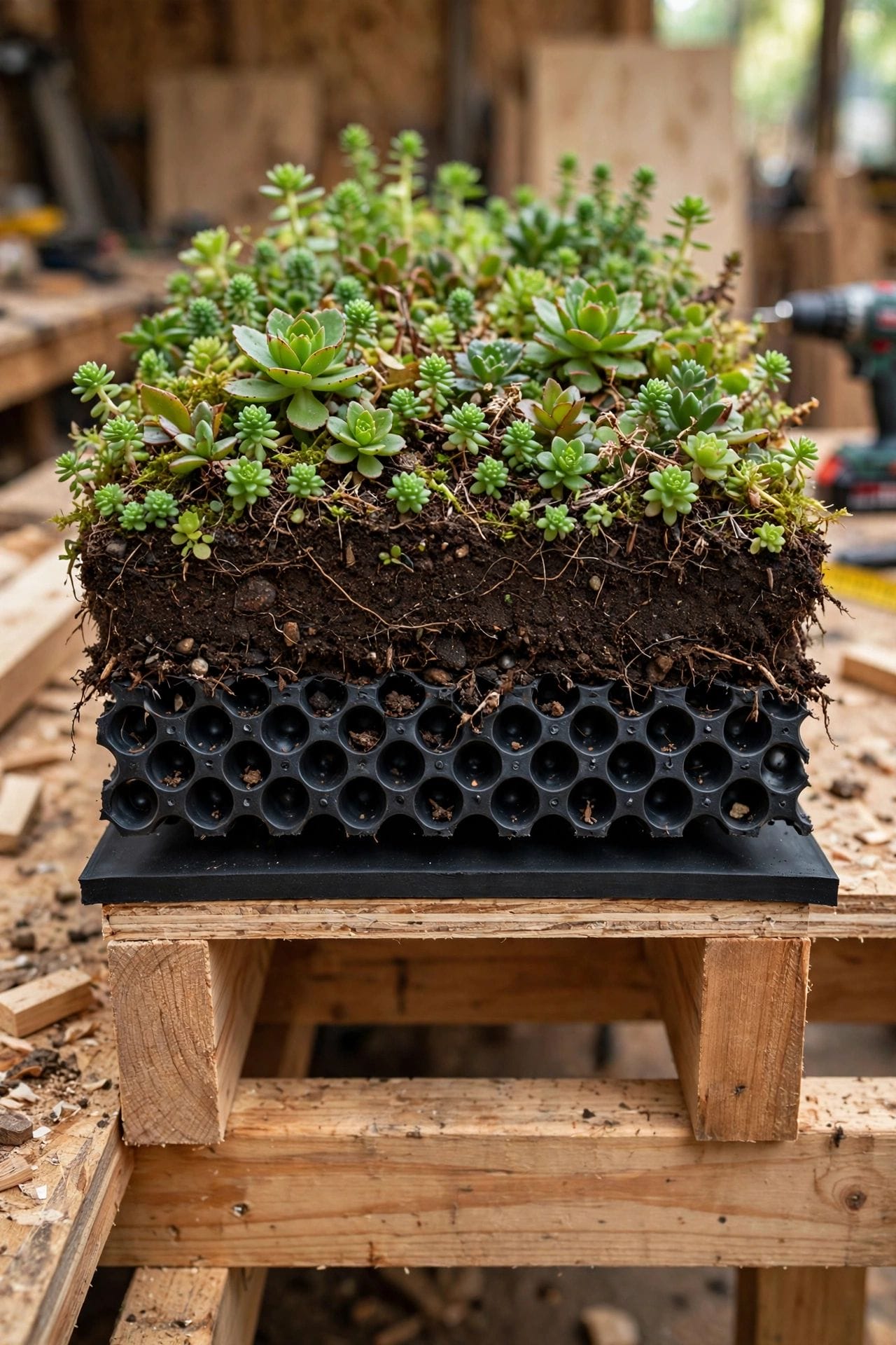 green roofs on tiny houses