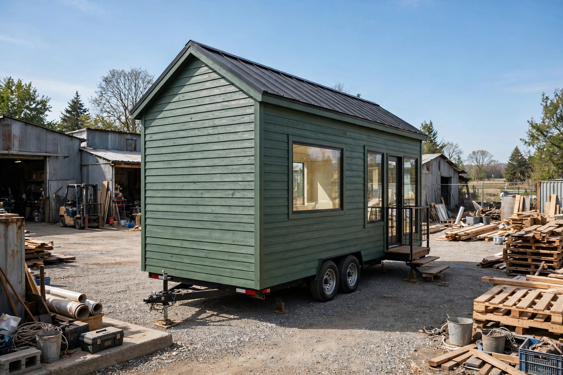 tiny house siding