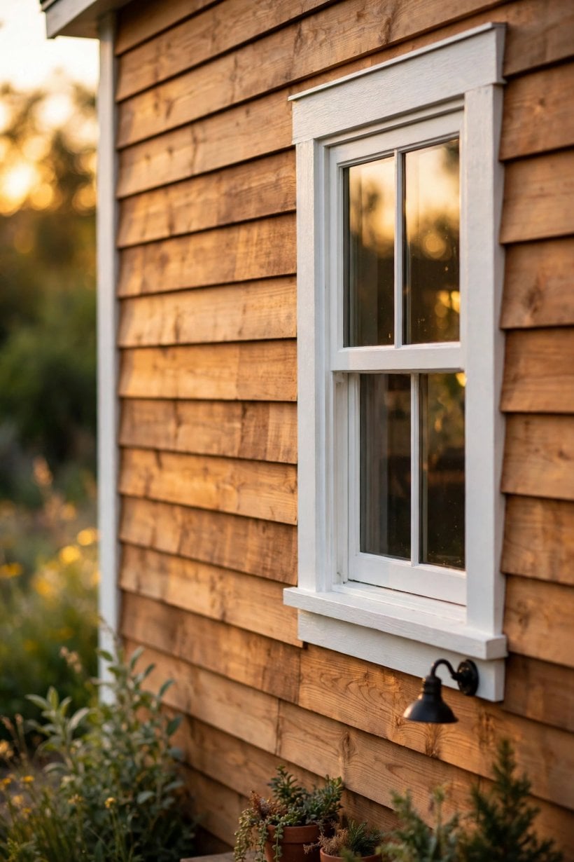 tiny house siding
