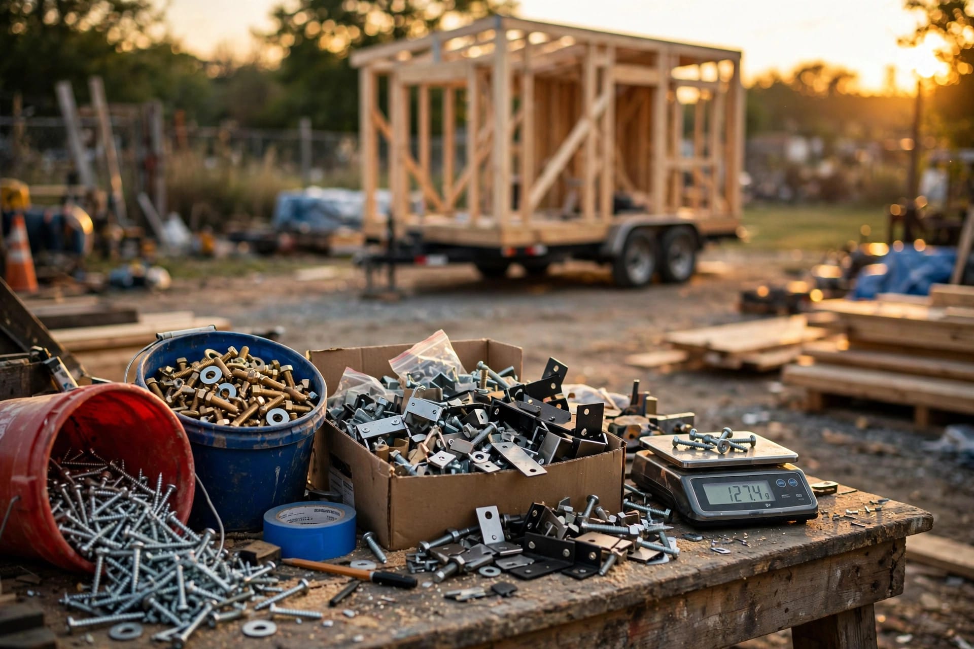 hardware and fastener weight estimator