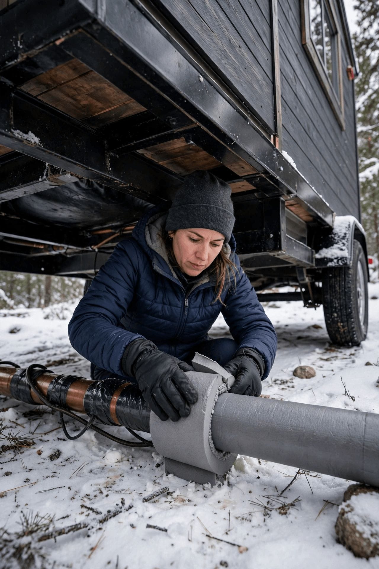 heat tape pipe freeze simulator