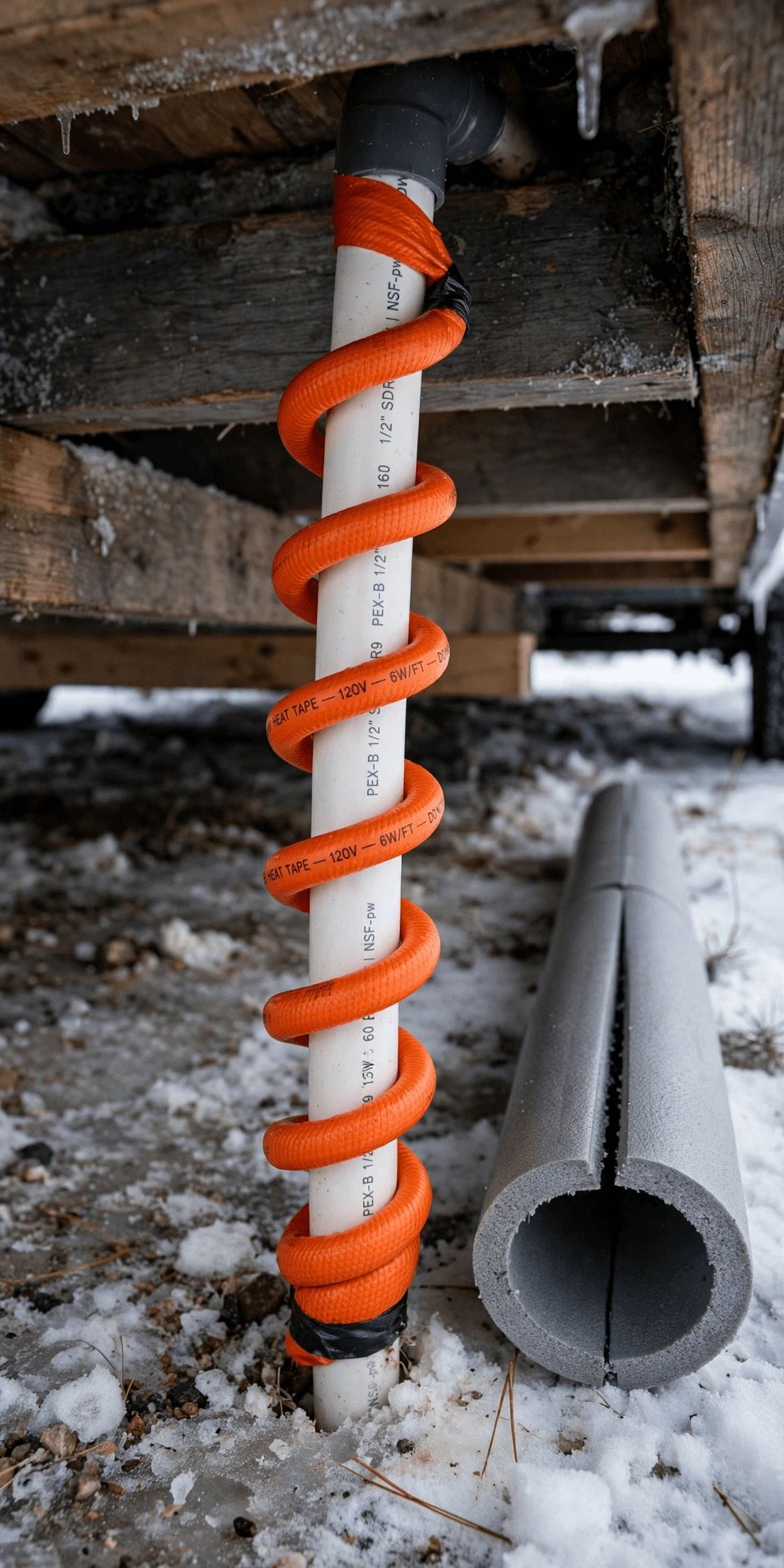 heat tape pipe freeze simulator