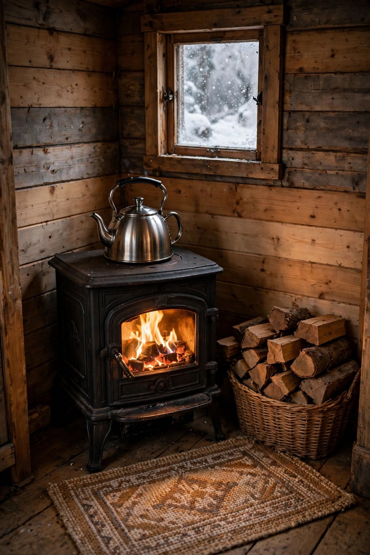 heating a tiny home in winter