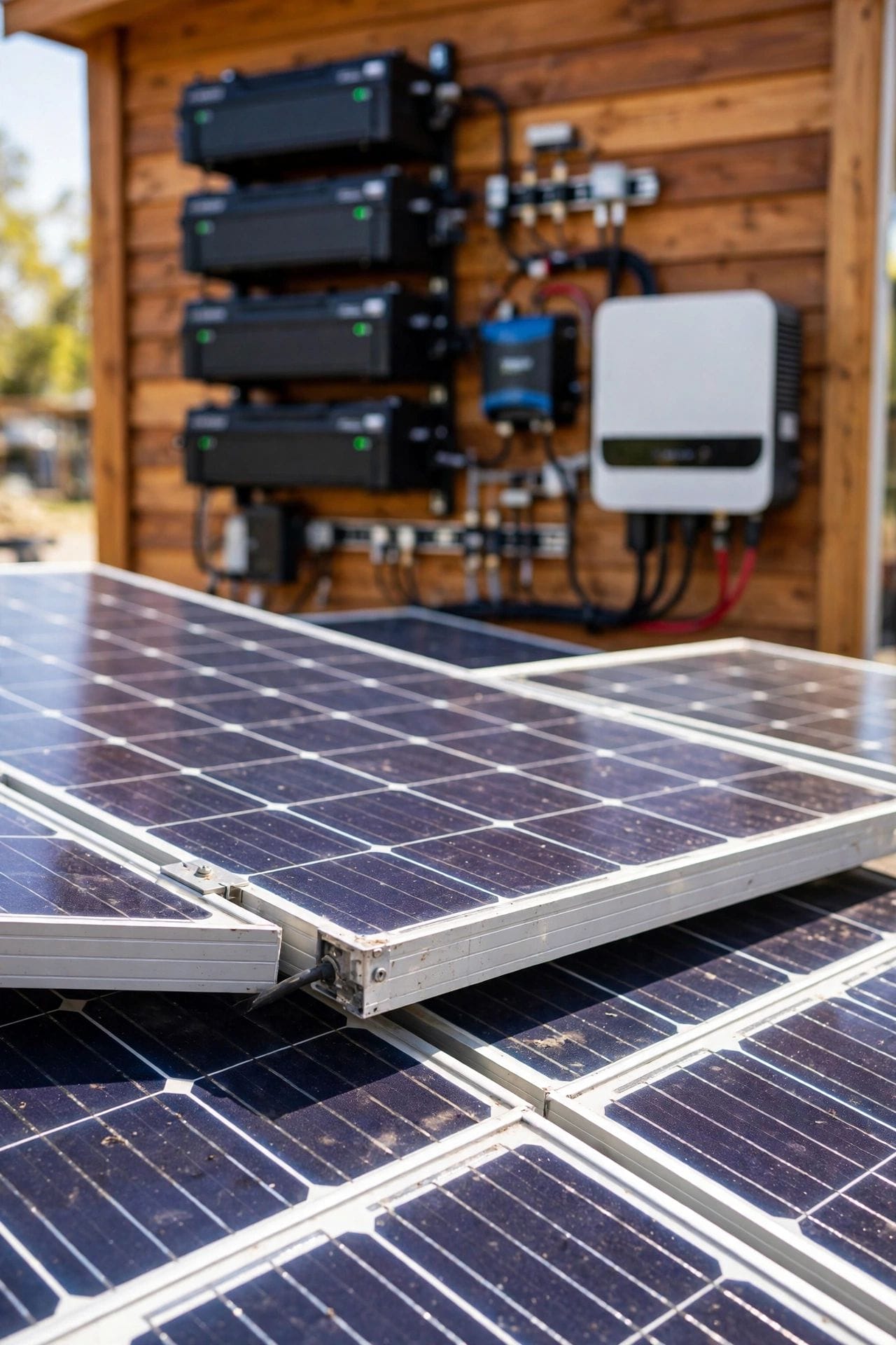 how much solar power does a tiny house need