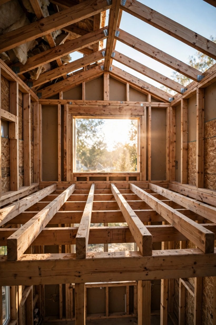 how to frame a tiny house on a trailer