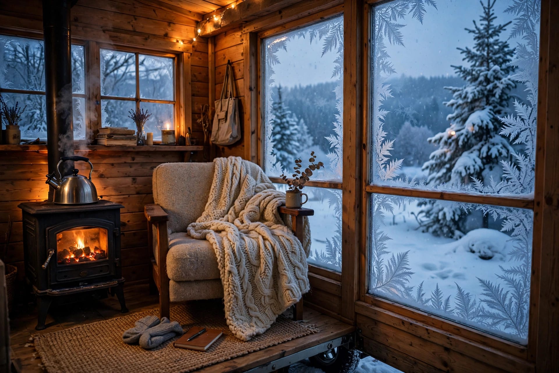 how to heat a tiny house