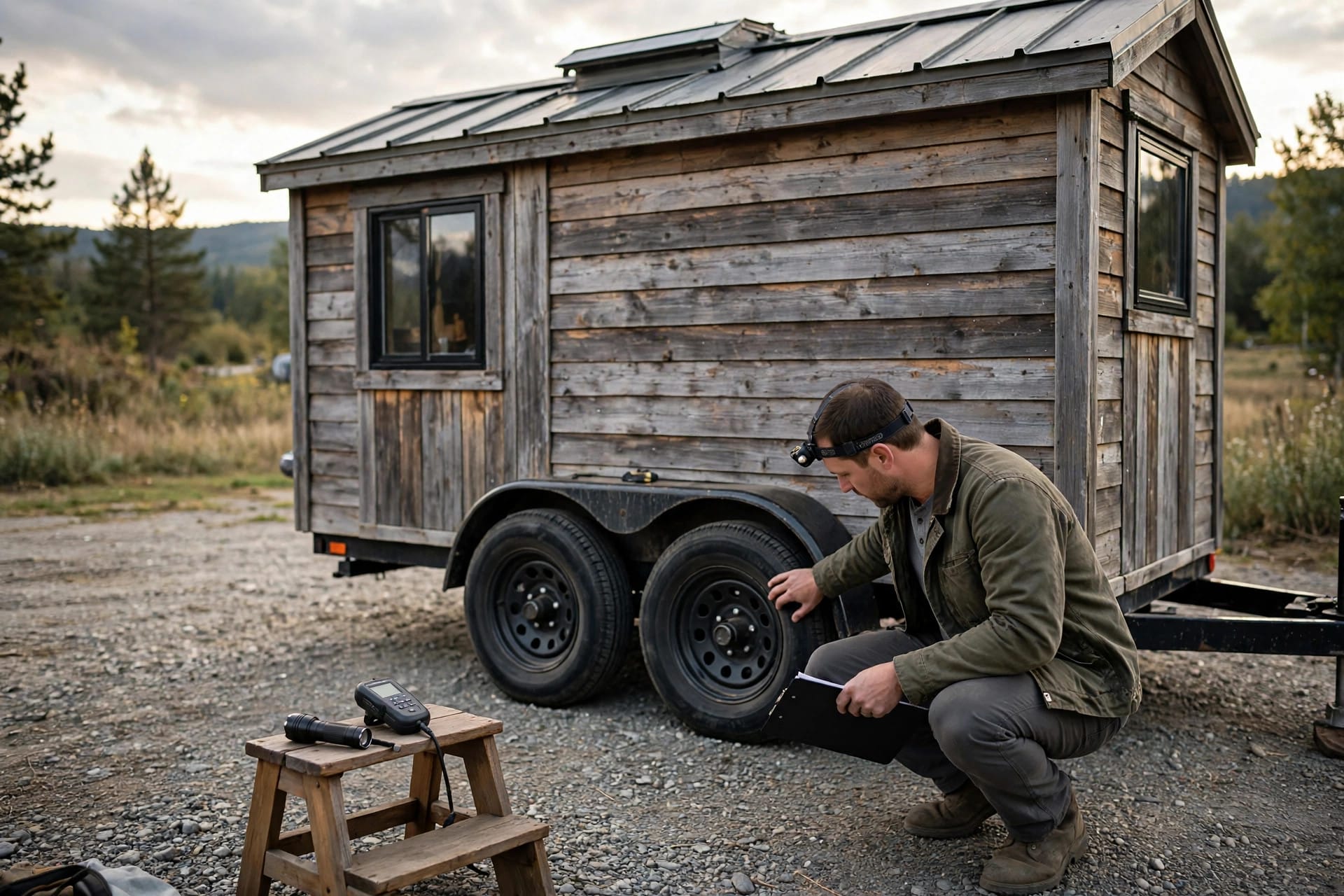 used tiny home inspection
