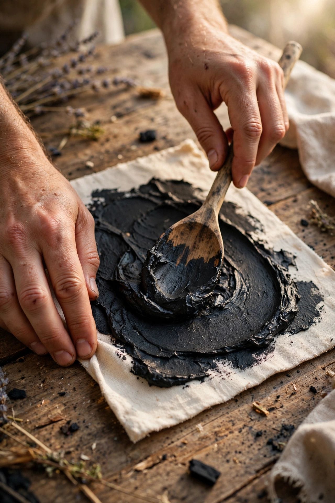 how to make a charcoal poultice