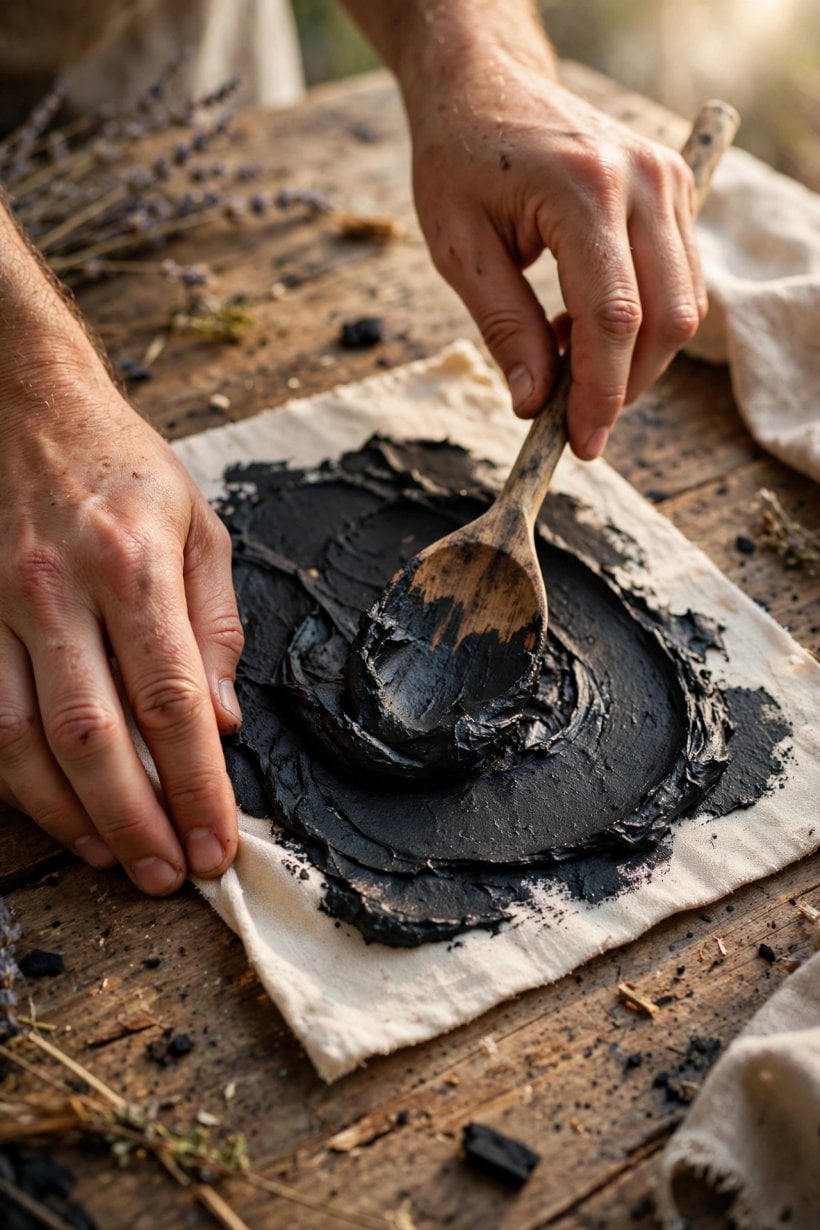 how to make a charcoal poultice