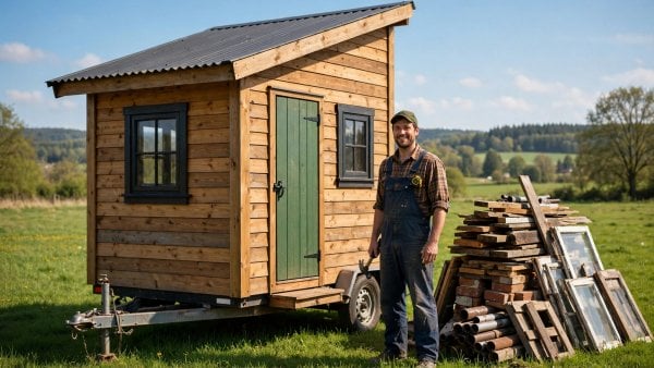 how to make a cheap tiny house