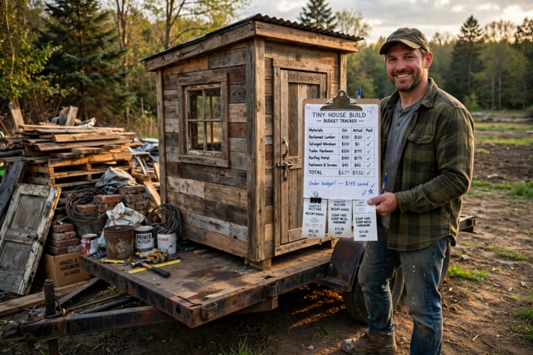how to make a tiny house for cheap