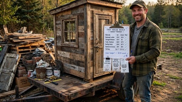 how to make a tiny house for cheap