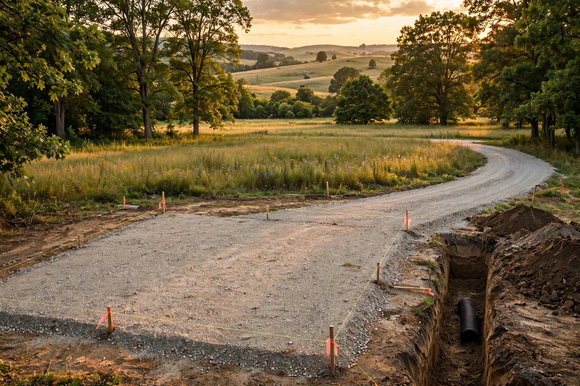 how to prepare land for a tiny house
