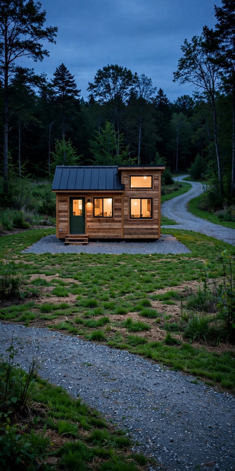 how to prepare land for a tiny house