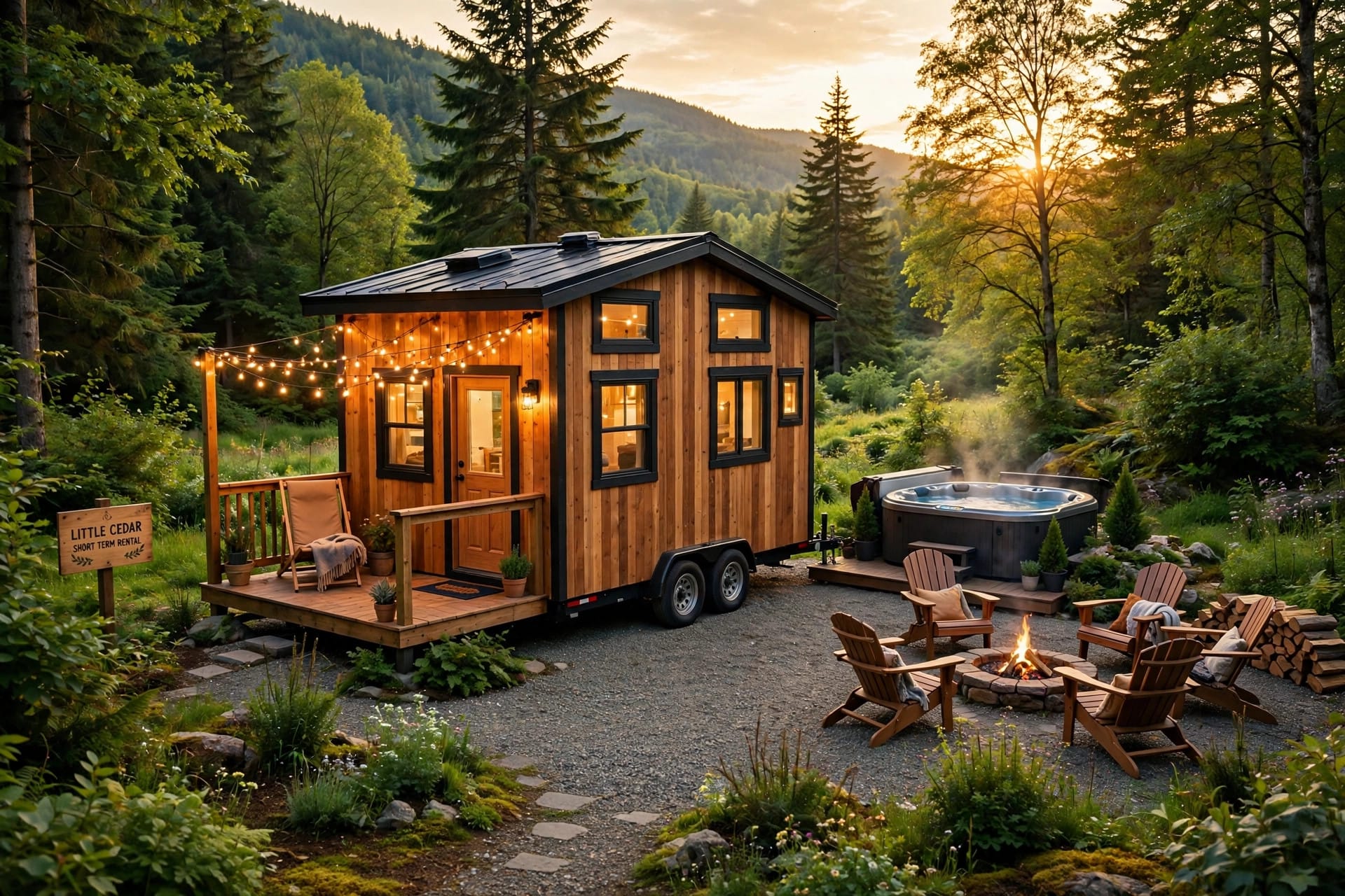 how to rent a tiny house on Airbnb