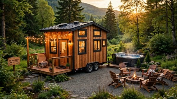 how to rent a tiny house on Airbnb