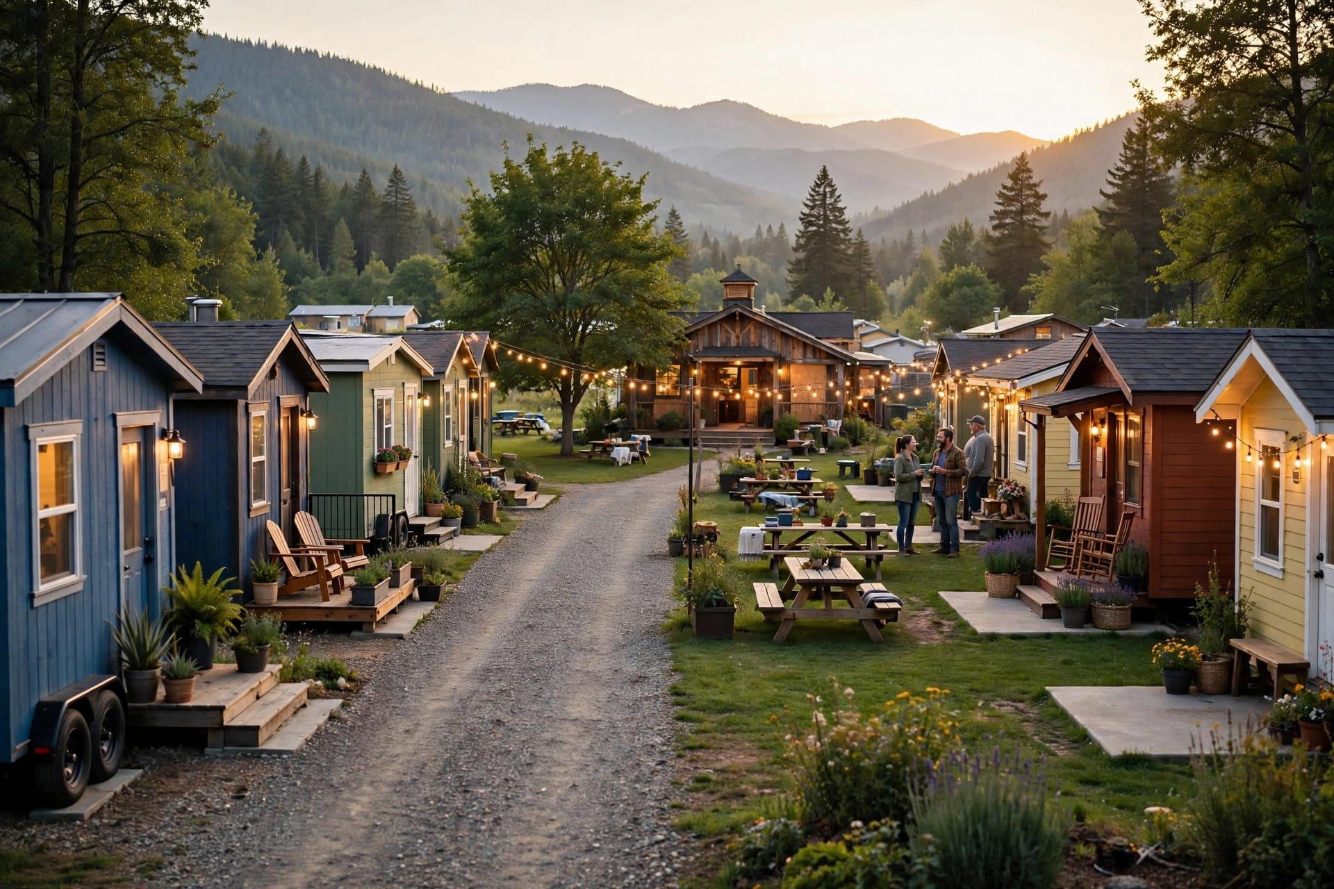how to start a tiny house community