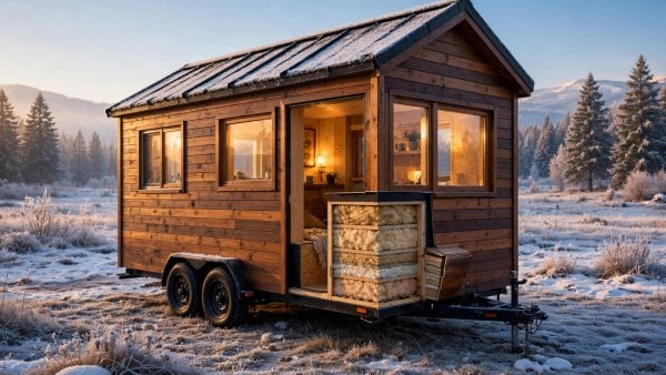 how to insulate a tiny house