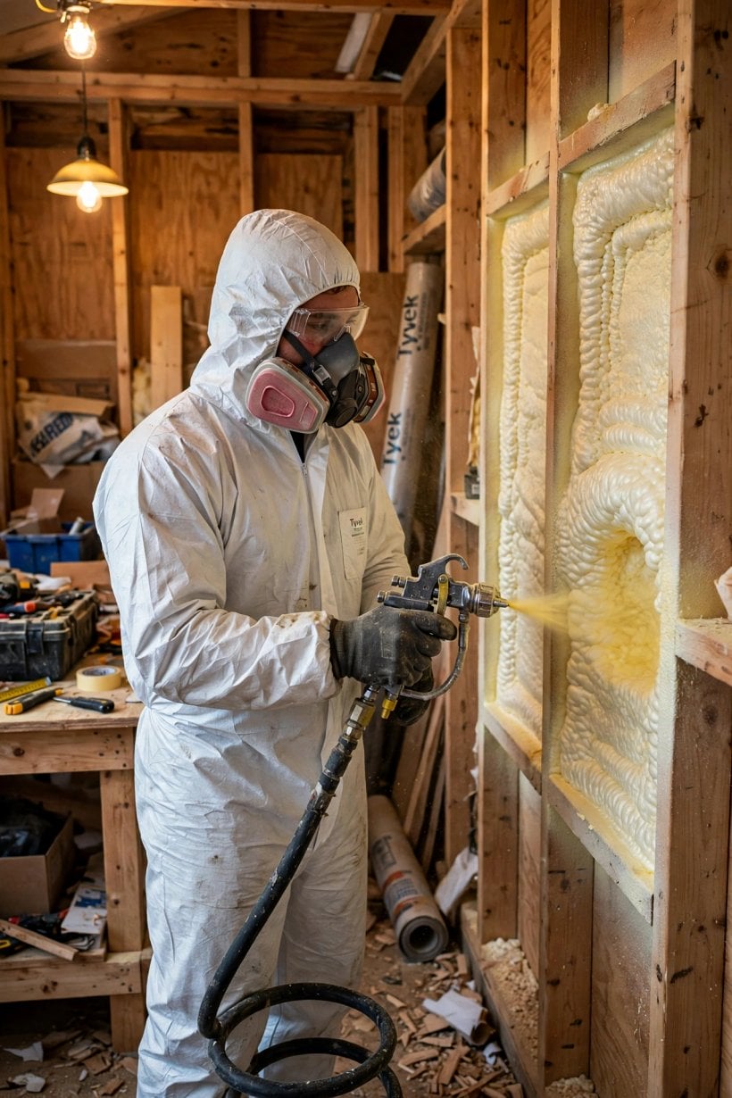 how to insulate a tiny house