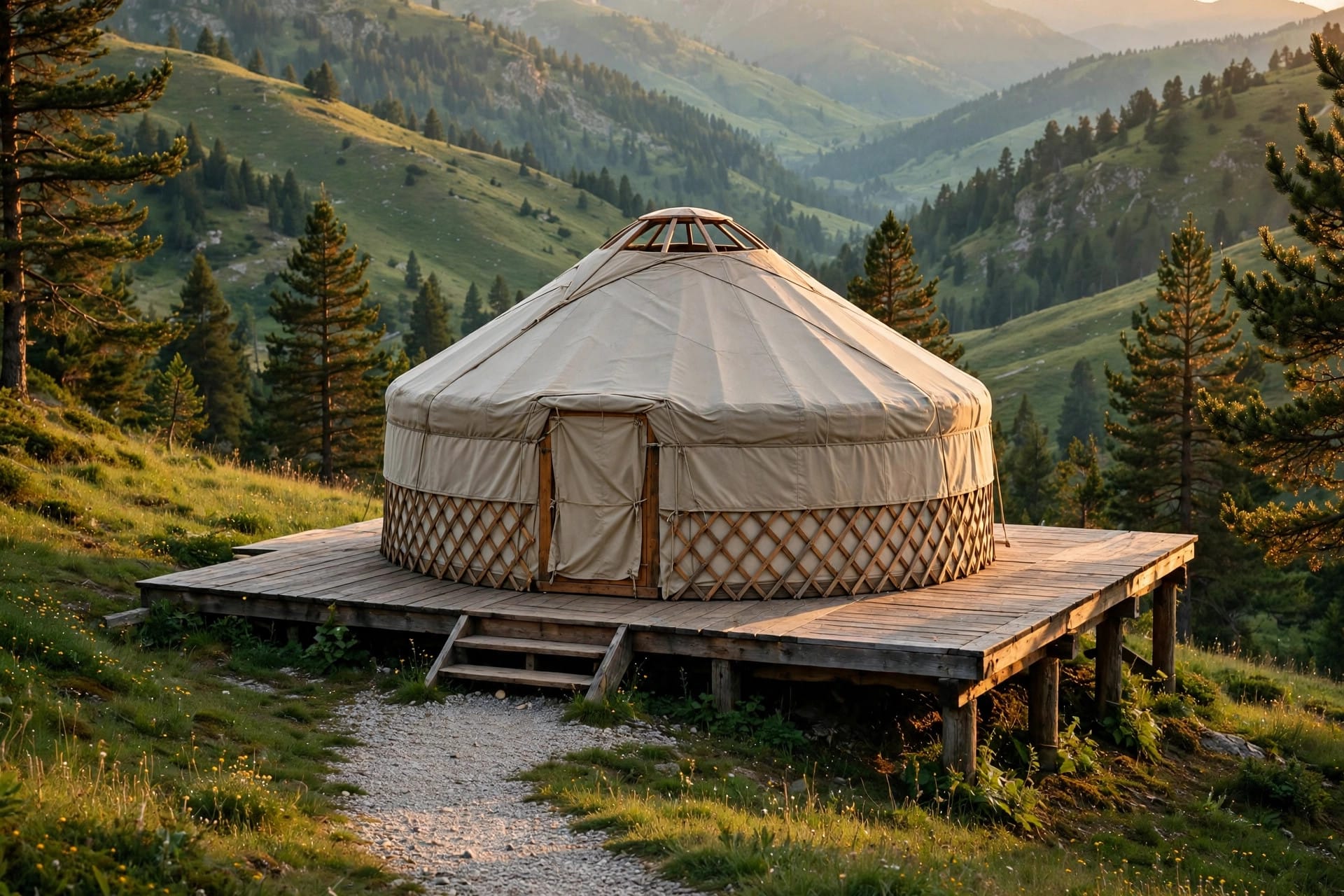 is yurt living legal