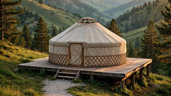 is yurt living legal