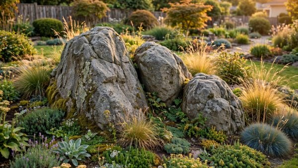 Laying Out Big Landscape Rocks