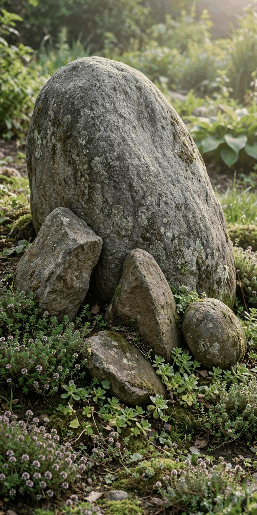 Laying Out Big Landscape Rocks