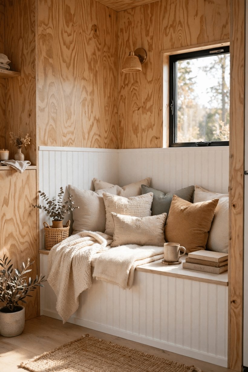 Lightweight Interior Wall Finishes for Tiny Houses