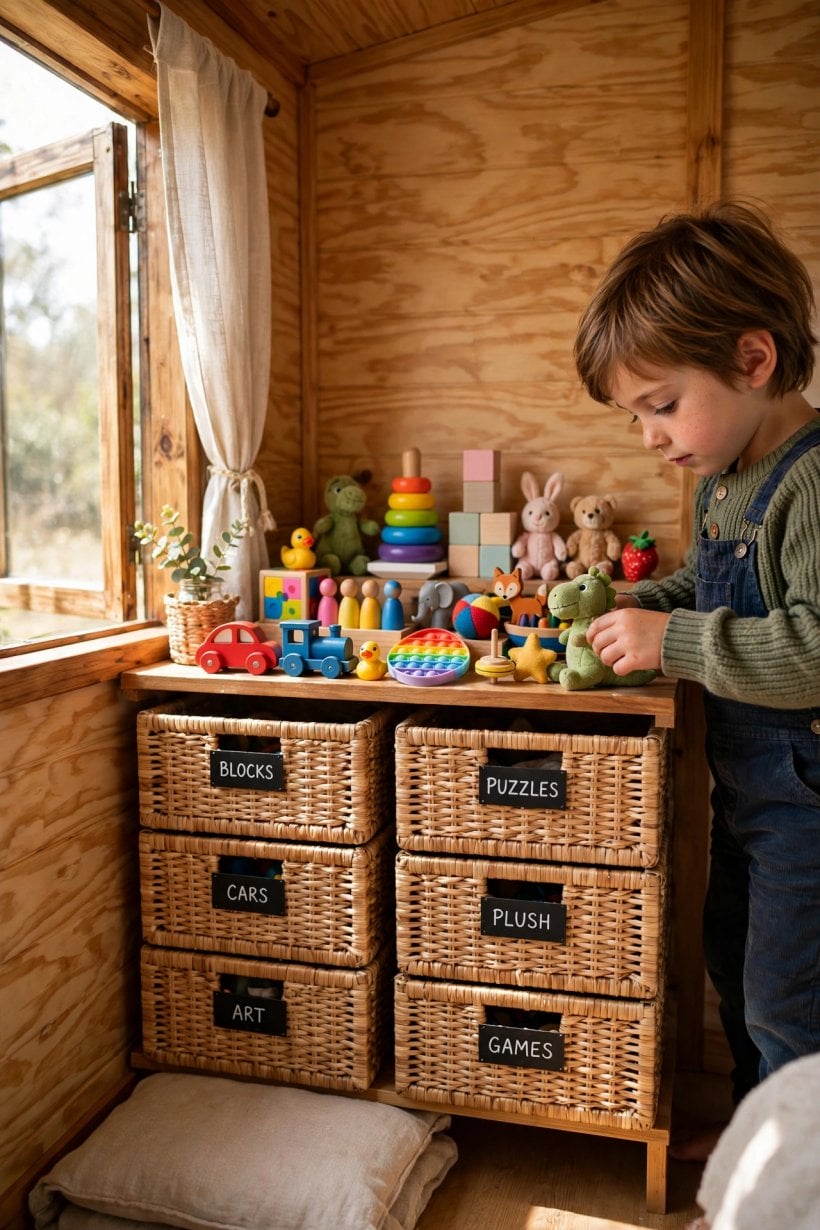 living in a tiny house with kids