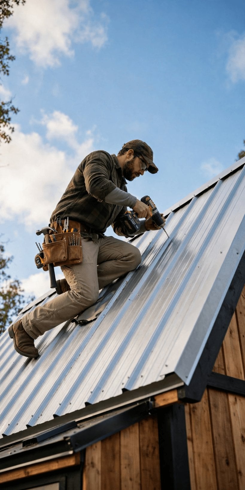 metal roofing material calculator